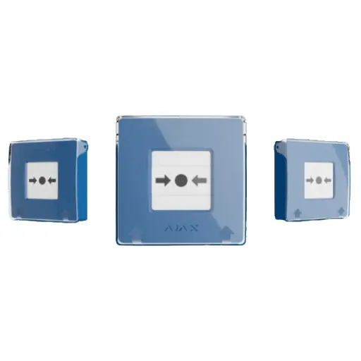 [AJ-71254.171.NC1] Ajax Manual Call Point Blue - Blue (71254.171.NC1)
